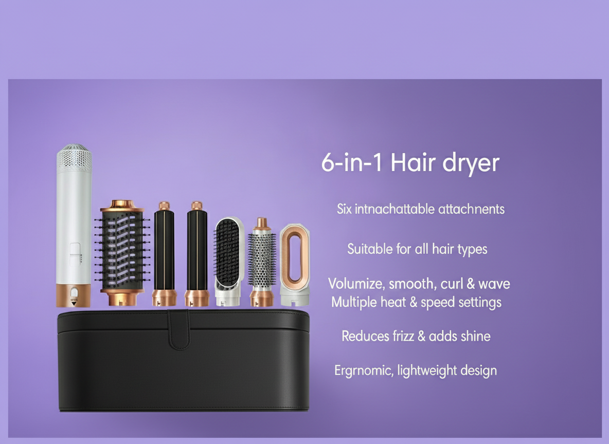 Nuvia Pro: Multi-Styler and Blow Dryer for All Hair Types